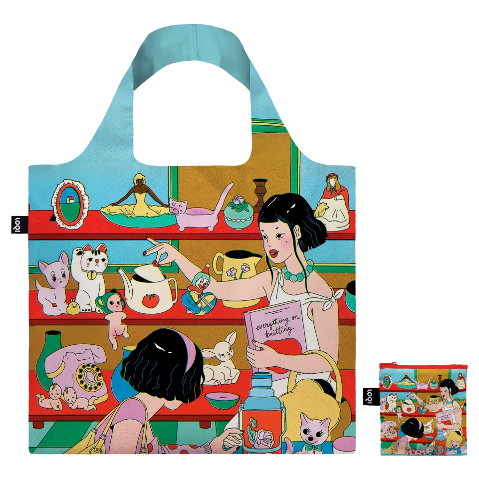 LOQI Sunny Wu Trinket Girls handlenett gjenbrukbart
