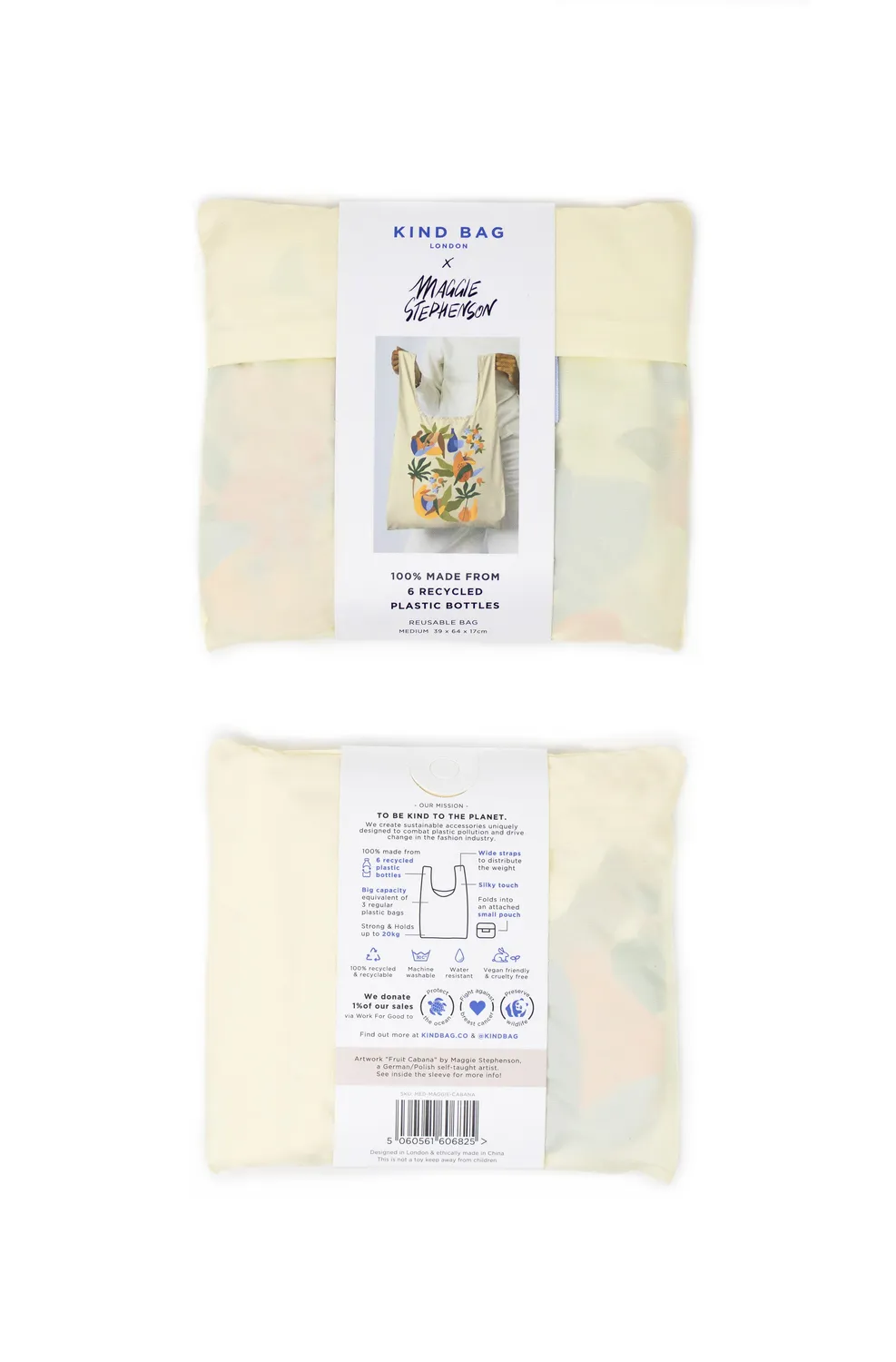 Kind Bag Maggie Stephenson Fruit Cabana handlenett medium bærer 20 kg
