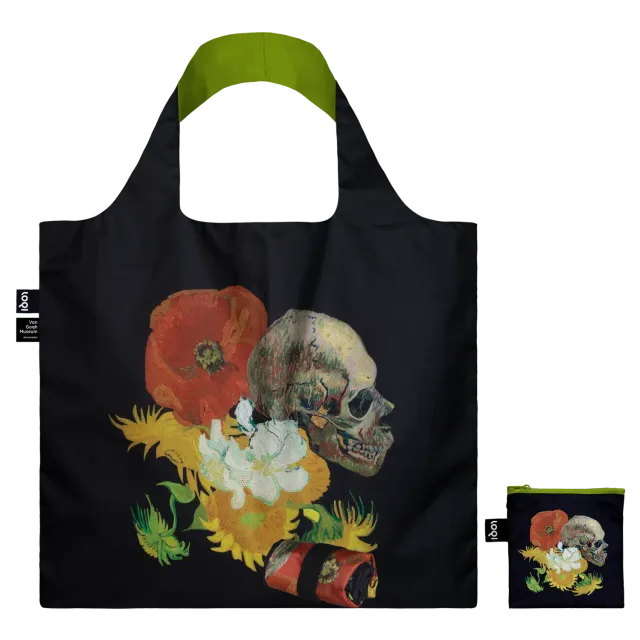 LOQI Van Gogh Museum Skull handlenett resirkulert