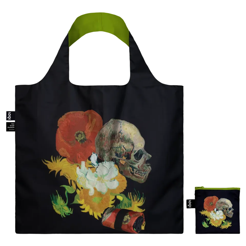 LOQI Van Gogh Museum Skull handlenett resirkulert