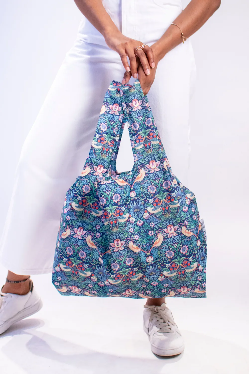 Kind Bag William Morris Strawberry Thief Medium handlenett
