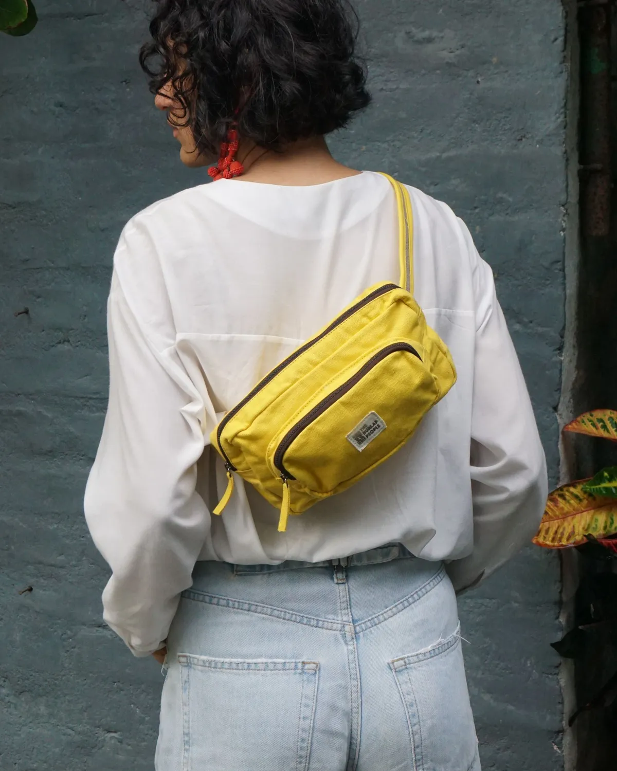 The Burlap People Travel Light Pack midjeveske svart