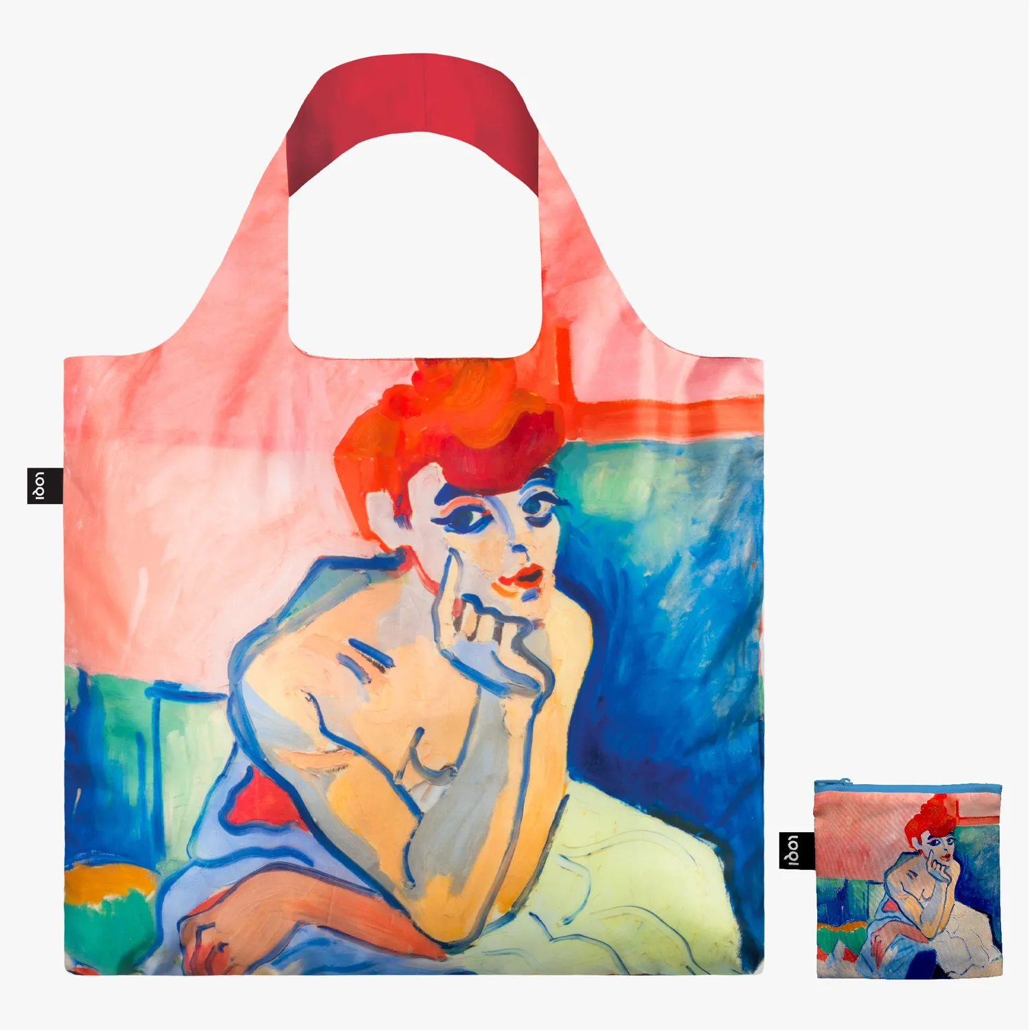 LOQI Derain Woman in a Chemise handlenett resirkulert