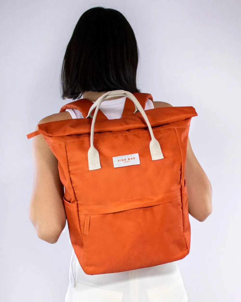 Kind Bag Hackney Medium ryggsekk burnt orange vannavstøtende