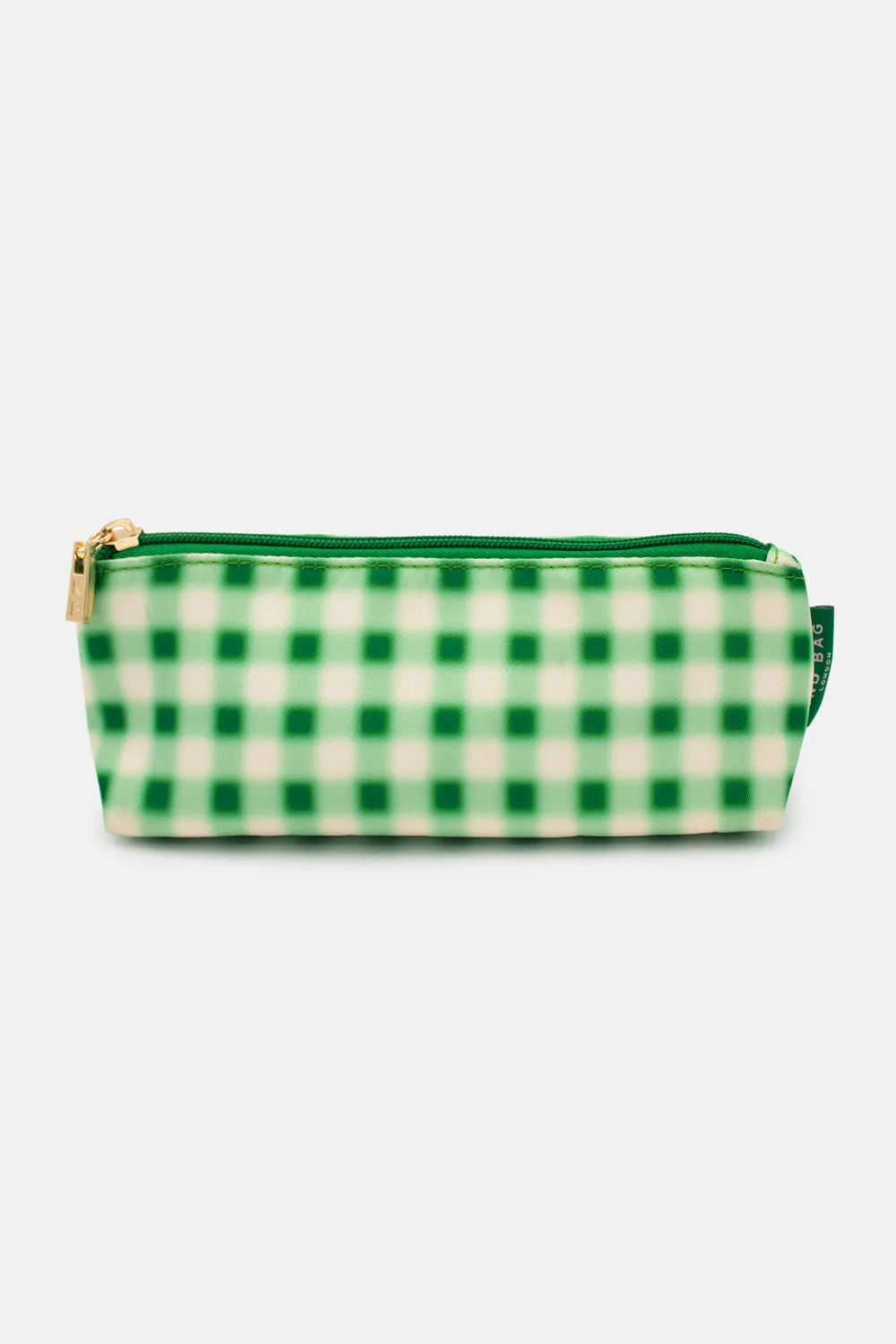 Kind Bag Blurred Plaid pennal sminkepung liten