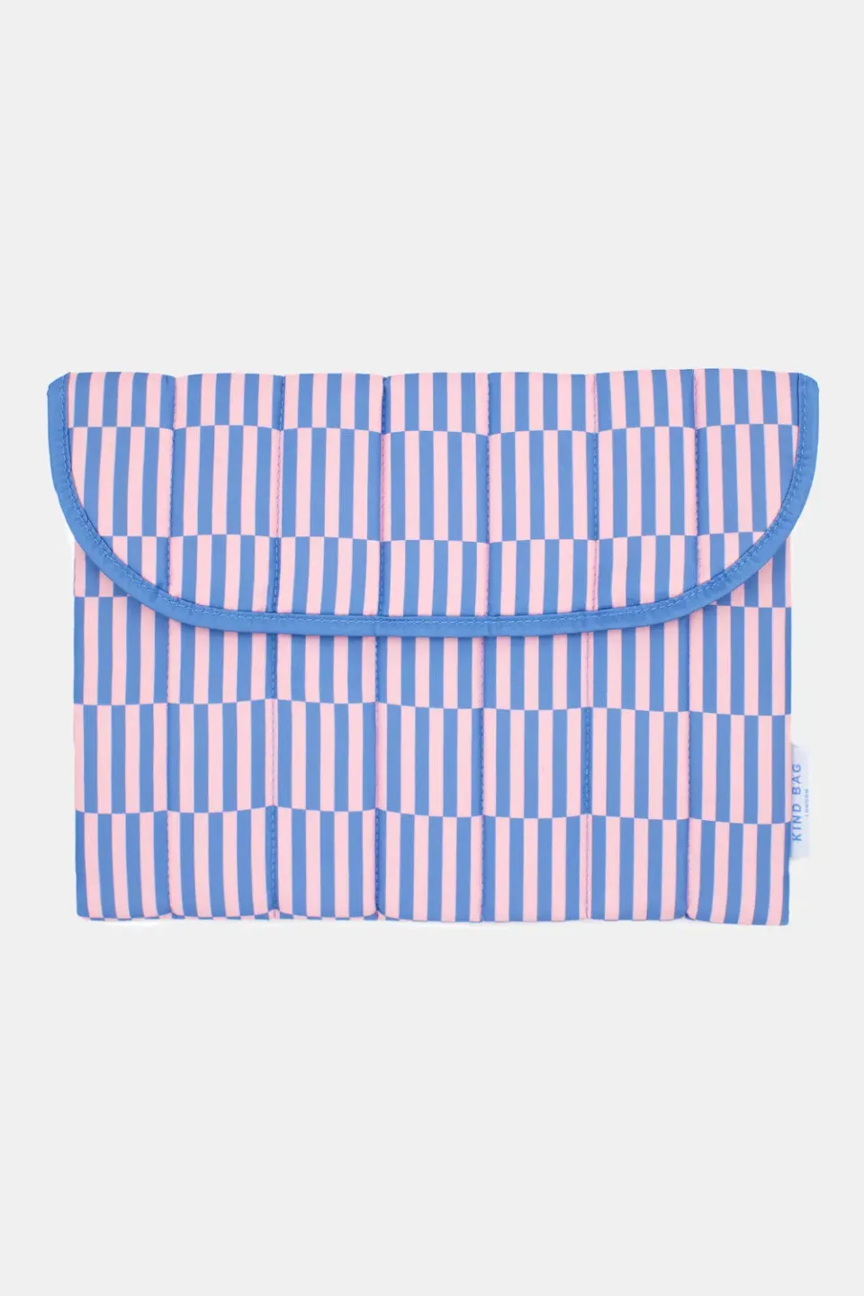 Kind Bag Blocks Blue Pink laptopveske 13" quiltet
