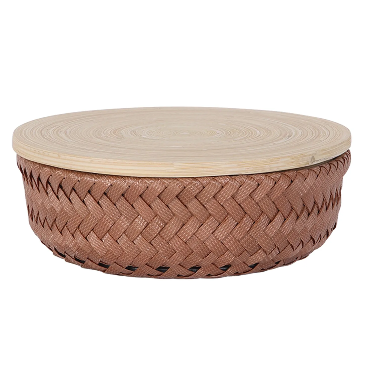 Handed By Wonder oppbevaringskurv sienna XS/S/M 3-pak med lokk