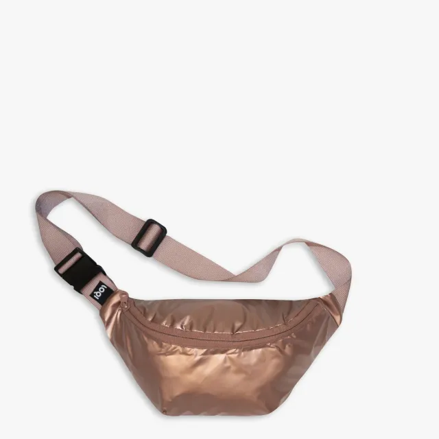 LOQI Metallic Rose Gold rumpetaske gullrosa