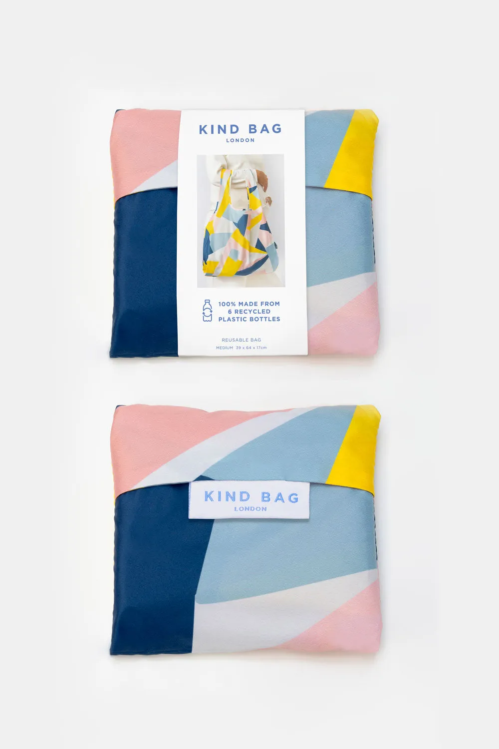 Kind Bag Mosaic handlenett medium flerfarget