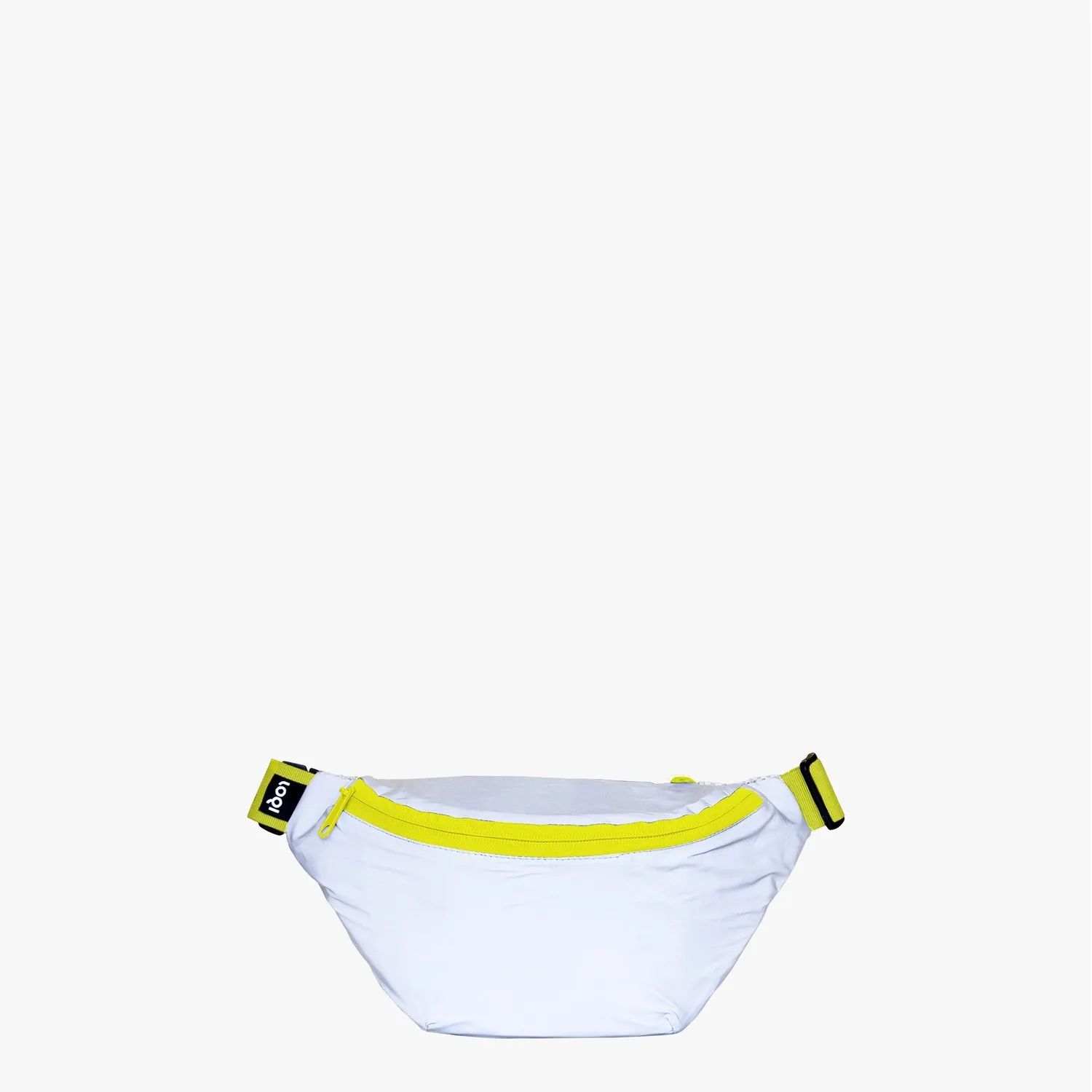 LOQI Reflective neongul magemappe medium reflekterende