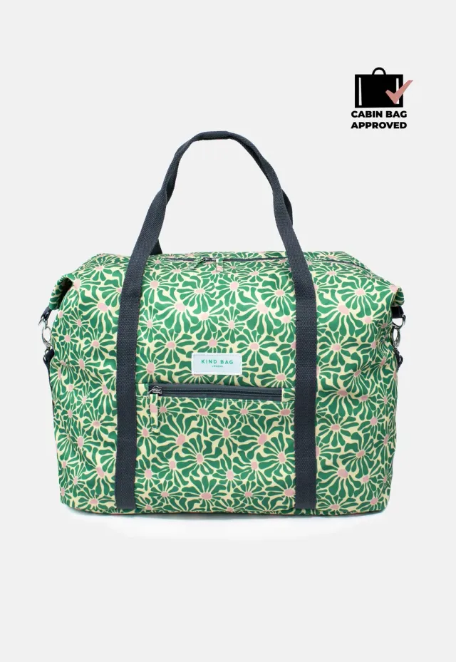 Kind Bag Weekender Abstract Flowers reiseveske blomst