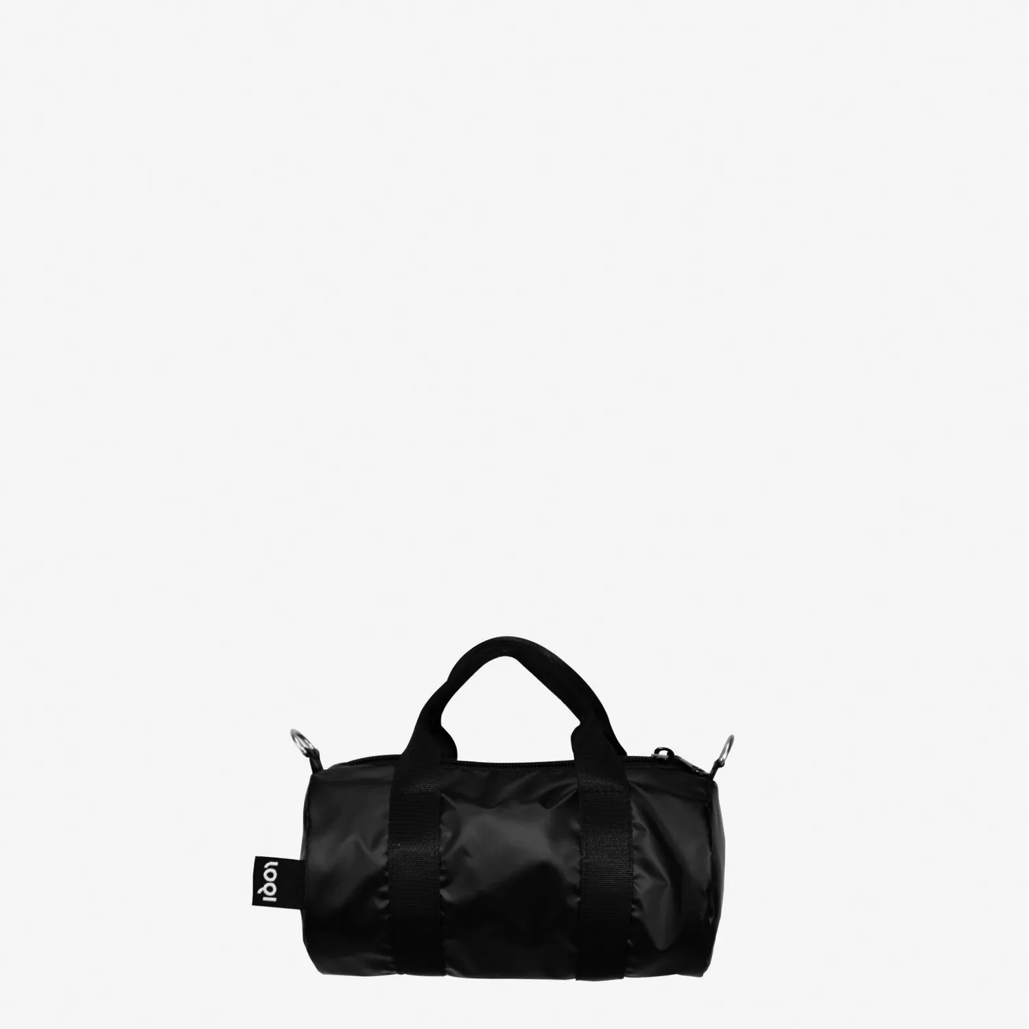 LOQI Metallic Black Small helgeveske svart matt