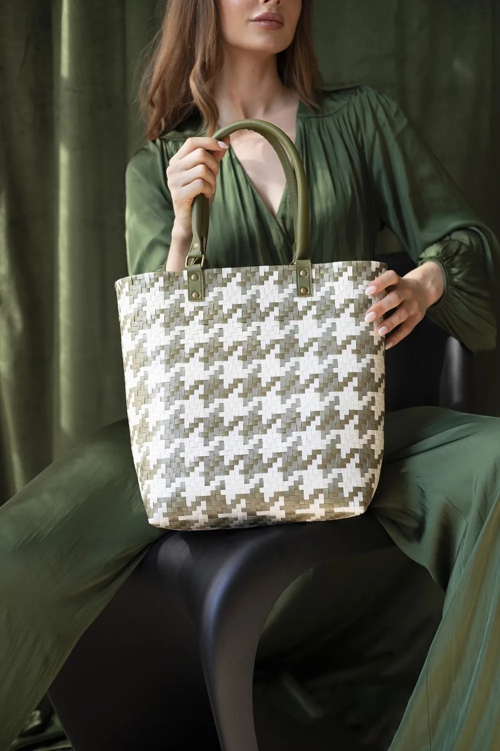 Handed By Mayfair XS shopper copper blush rutet